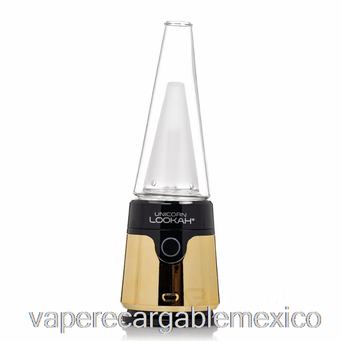 Vape Recargable Lookah Unicornio Royal Gold